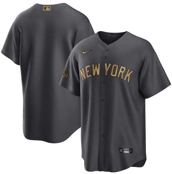New York Yankees Blank Charcoal 2022 All-Star Cool Base Stitched Baseball Jersey,We sell and wholesale New York Yankees Blank Charcoal 2022 All-Star Cool Base Stitched Baseball Jersey on line form chian!